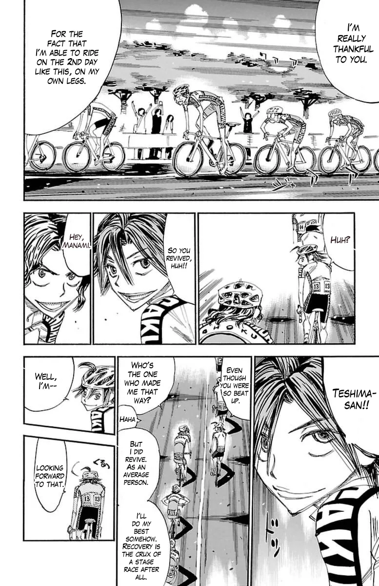 Yowamushi Pedal Chapter 357 page 10
