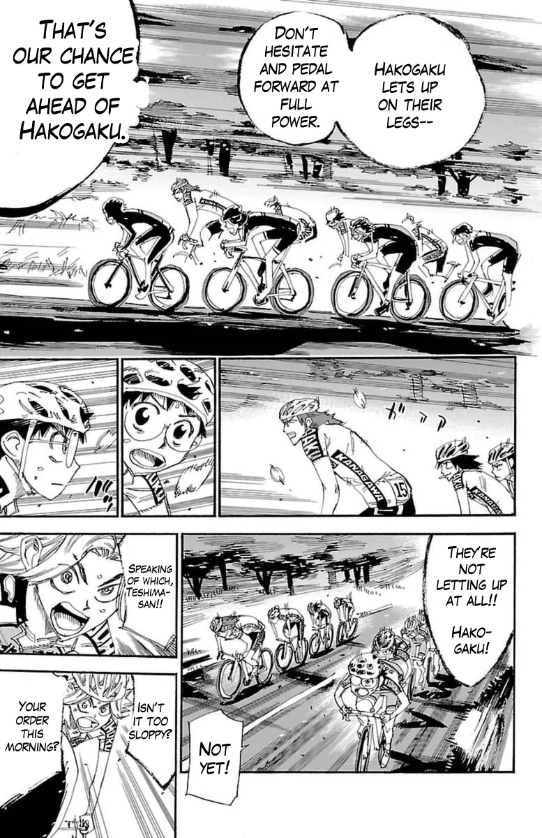 Yowamushi Pedal Chapter 357 page 19