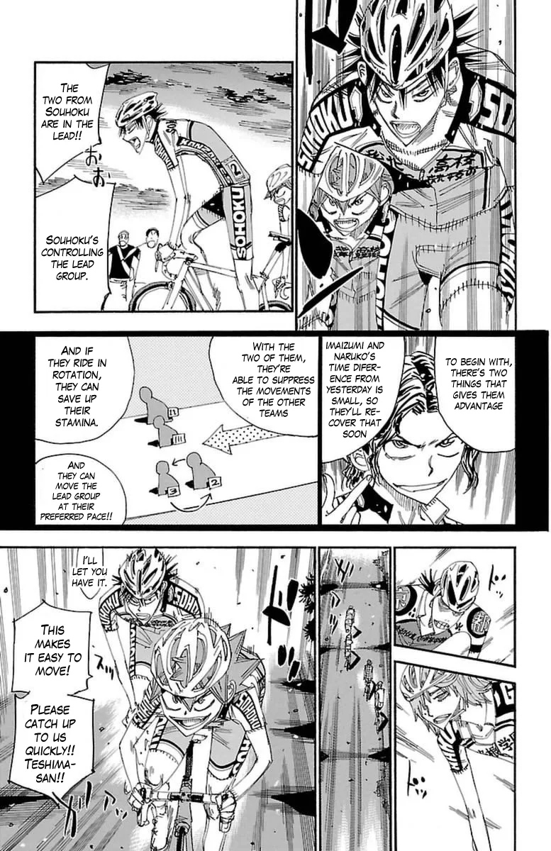 Yowamushi Pedal Chapter 357 page 17