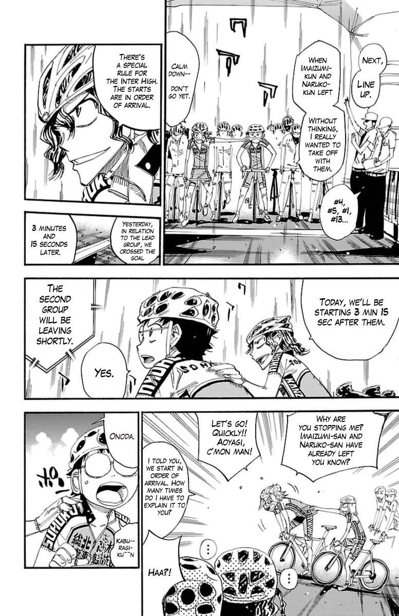 Yowamushi Pedal Chapter 357 page 7