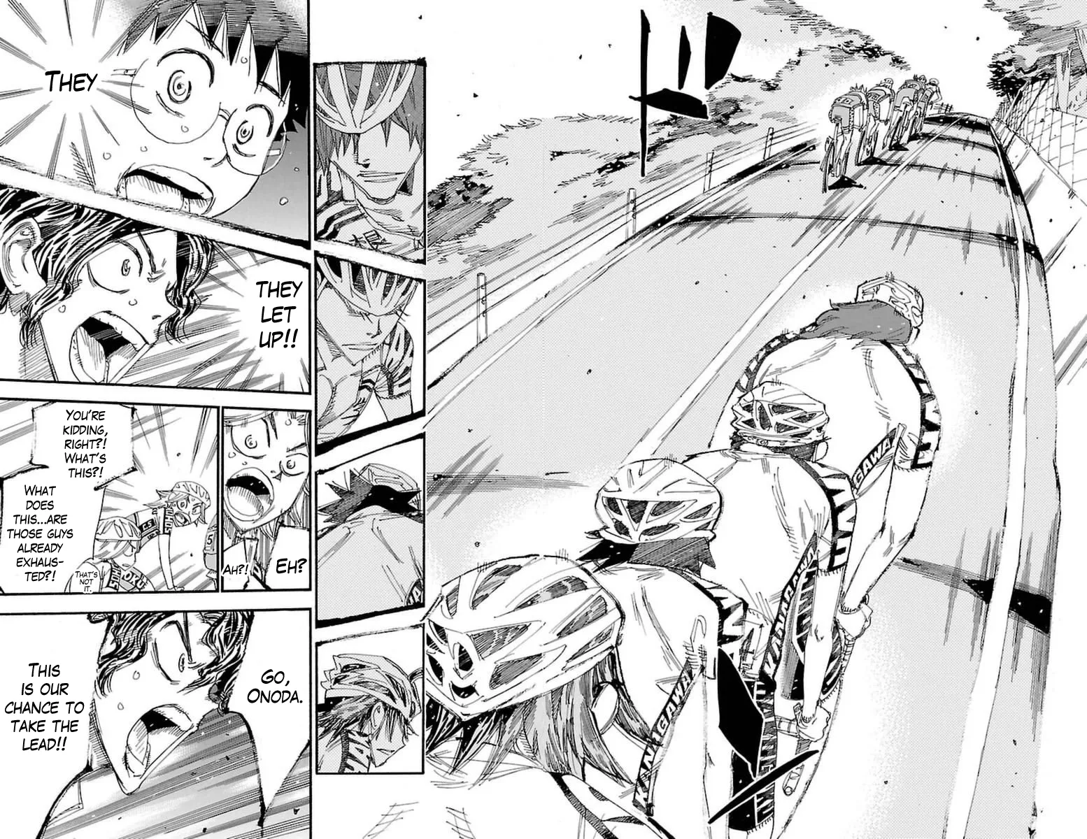 Yowamushi Pedal Chapter 357 page 25