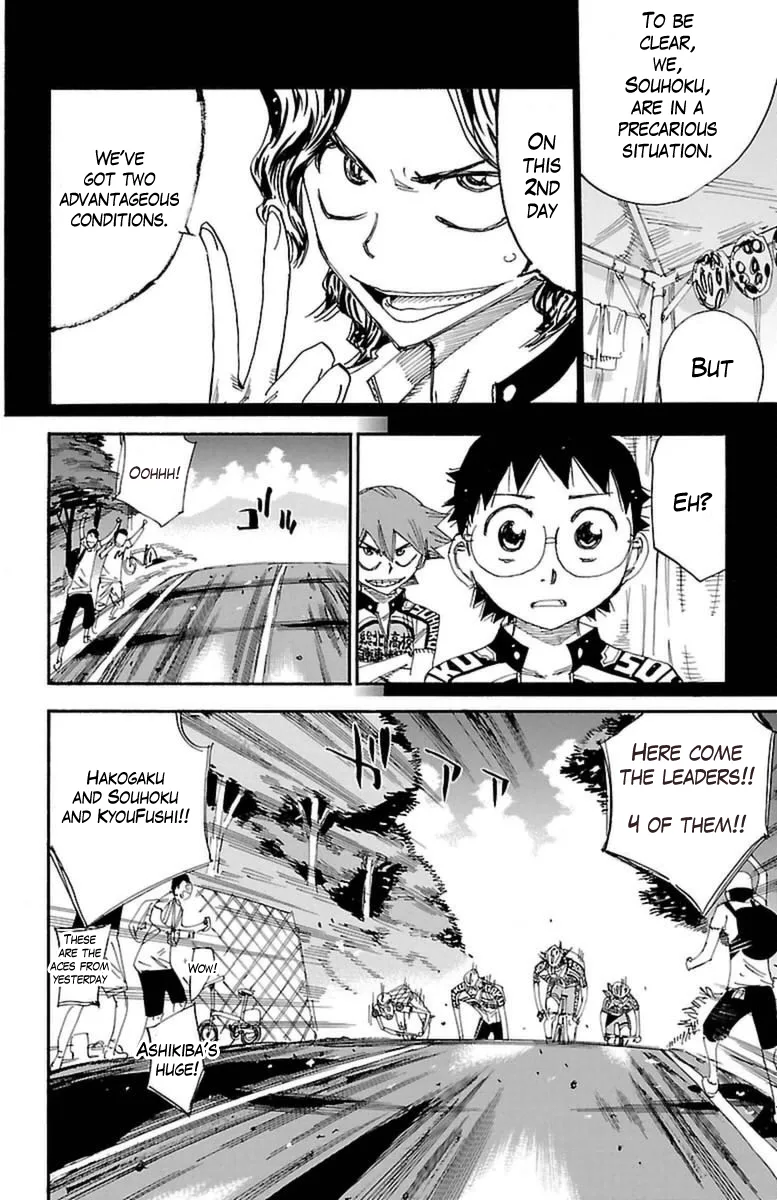 Yowamushi Pedal Chapter 357 page 16