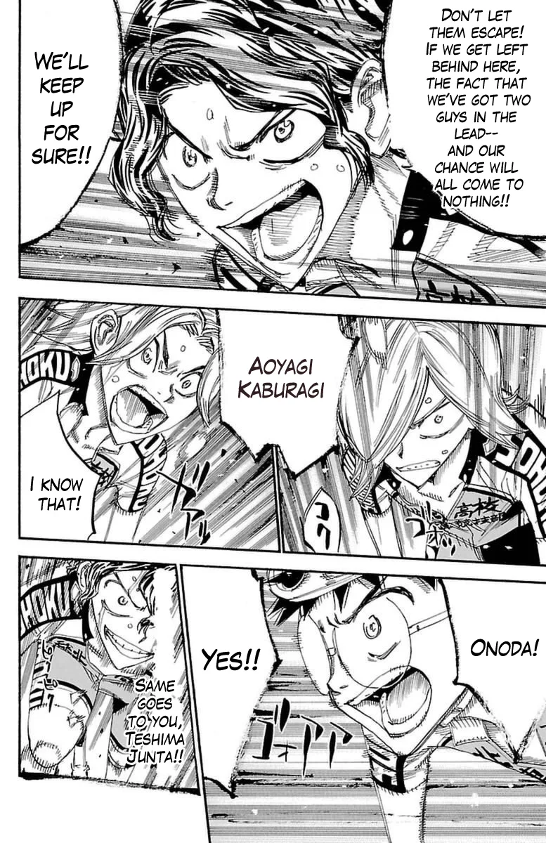 Yowamushi Pedal Chapter 357 page 21