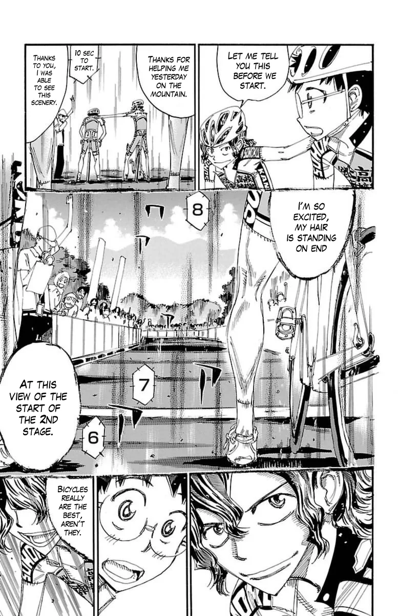 Yowamushi Pedal Chapter 357 page 8