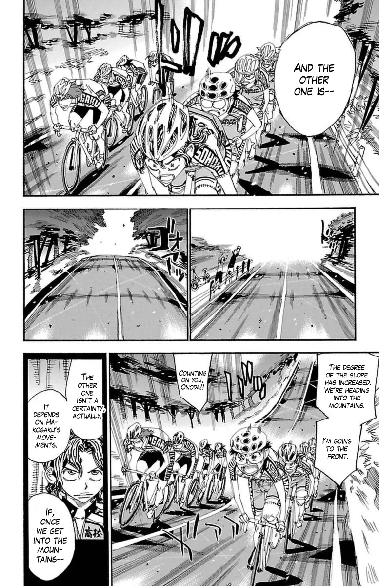 Yowamushi Pedal Chapter 357 page 18