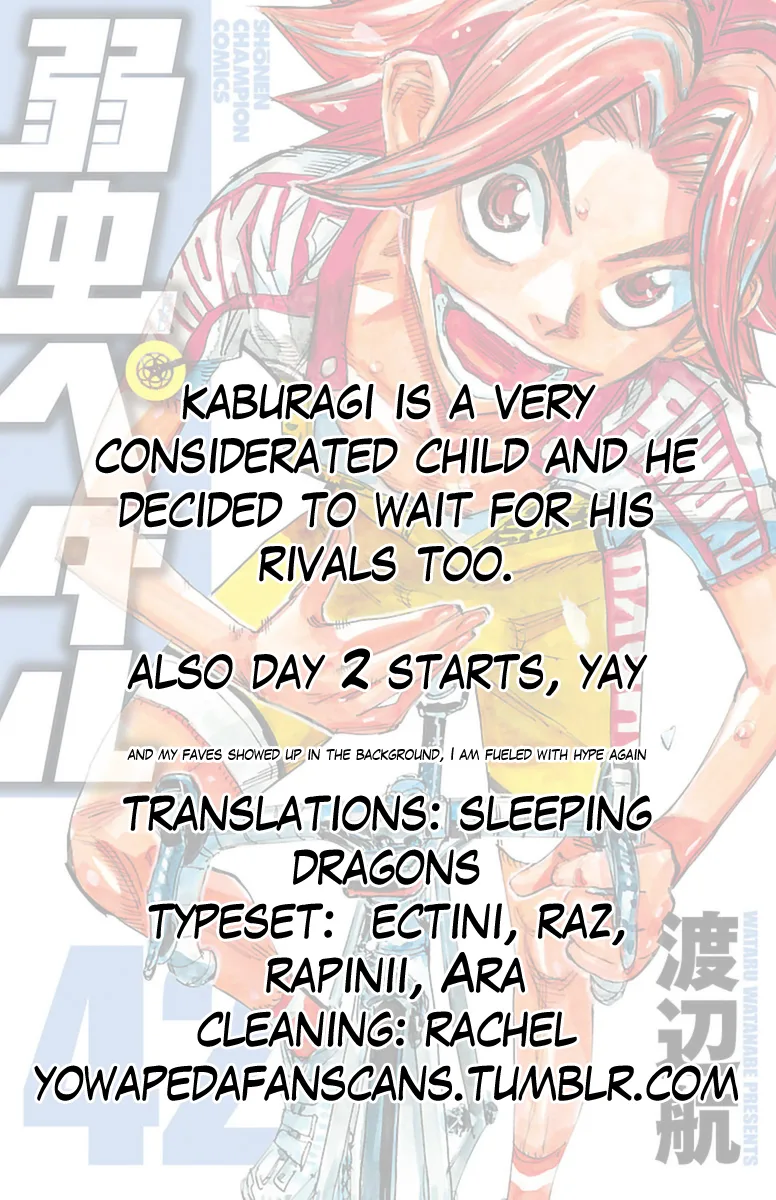 Yowamushi Pedal Chapter 357 page 31