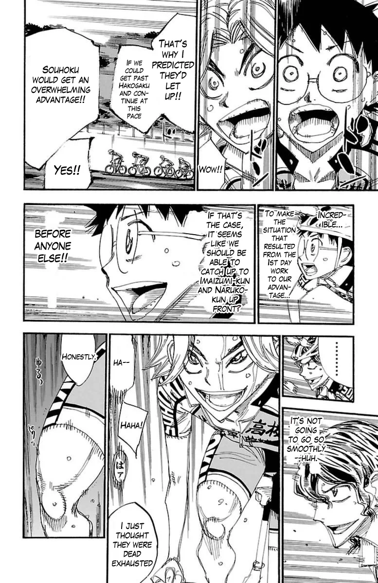 Yowamushi Pedal Chapter 357 page 28
