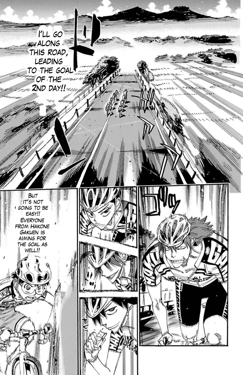Yowamushi Pedal Chapter 357 page 13