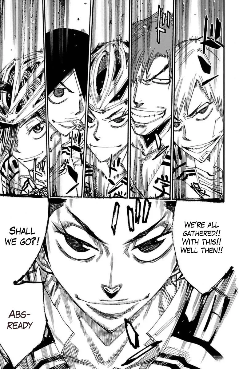 Yowamushi Pedal Chapter 358 page 13