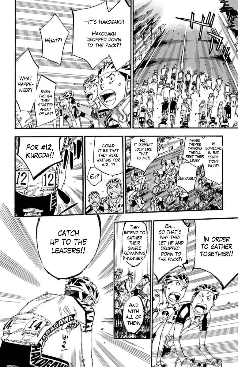 Yowamushi Pedal Chapter 358 page 12