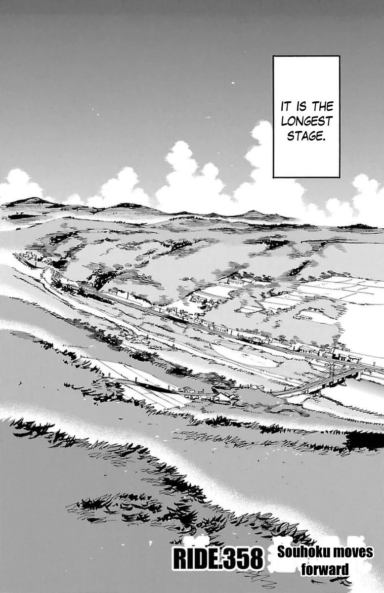 Yowamushi Pedal Chapter 358 page 4