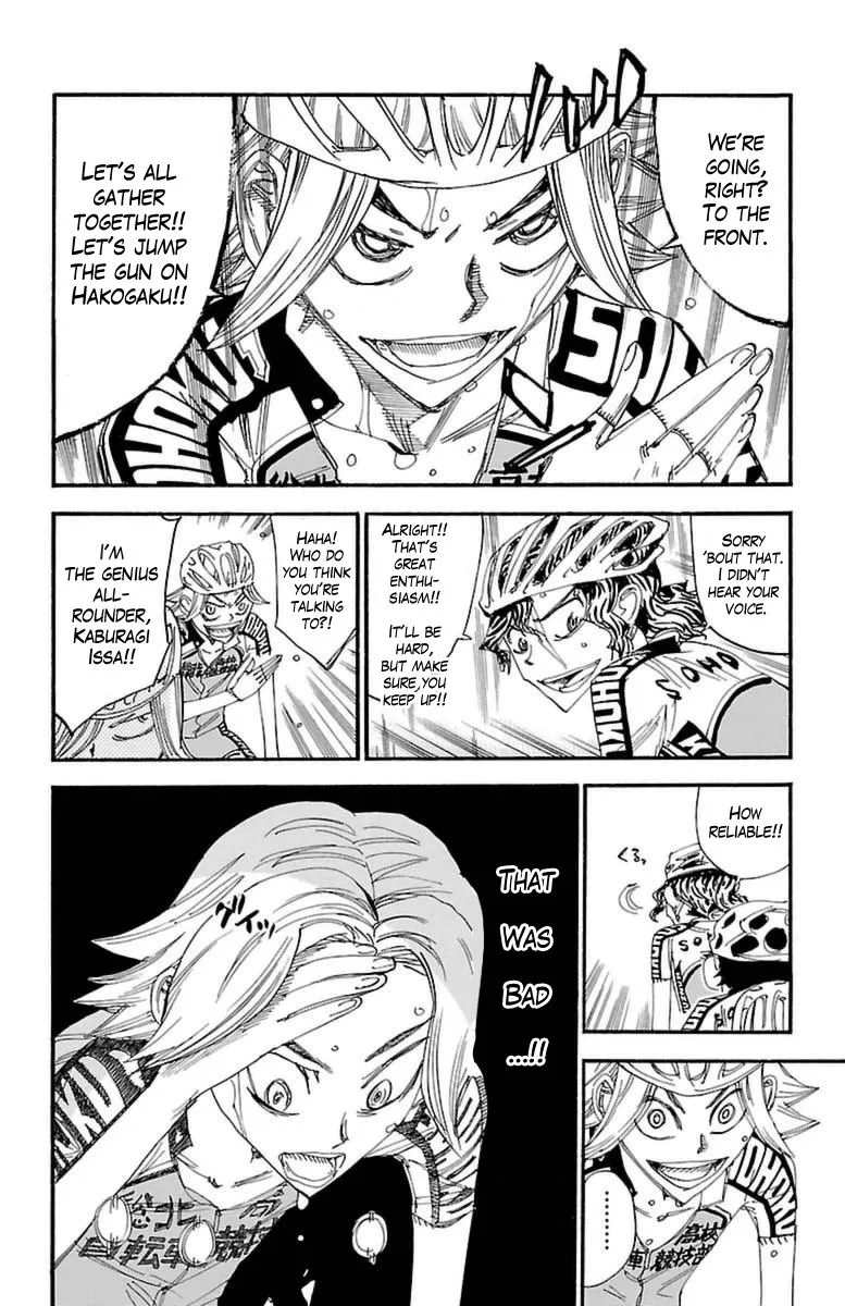 Yowamushi Pedal Chapter 358 page 7