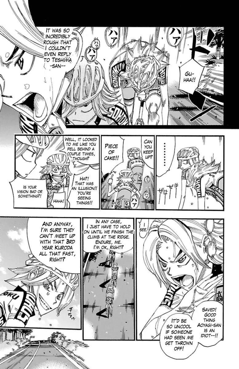 Yowamushi Pedal Chapter 358 page 10
