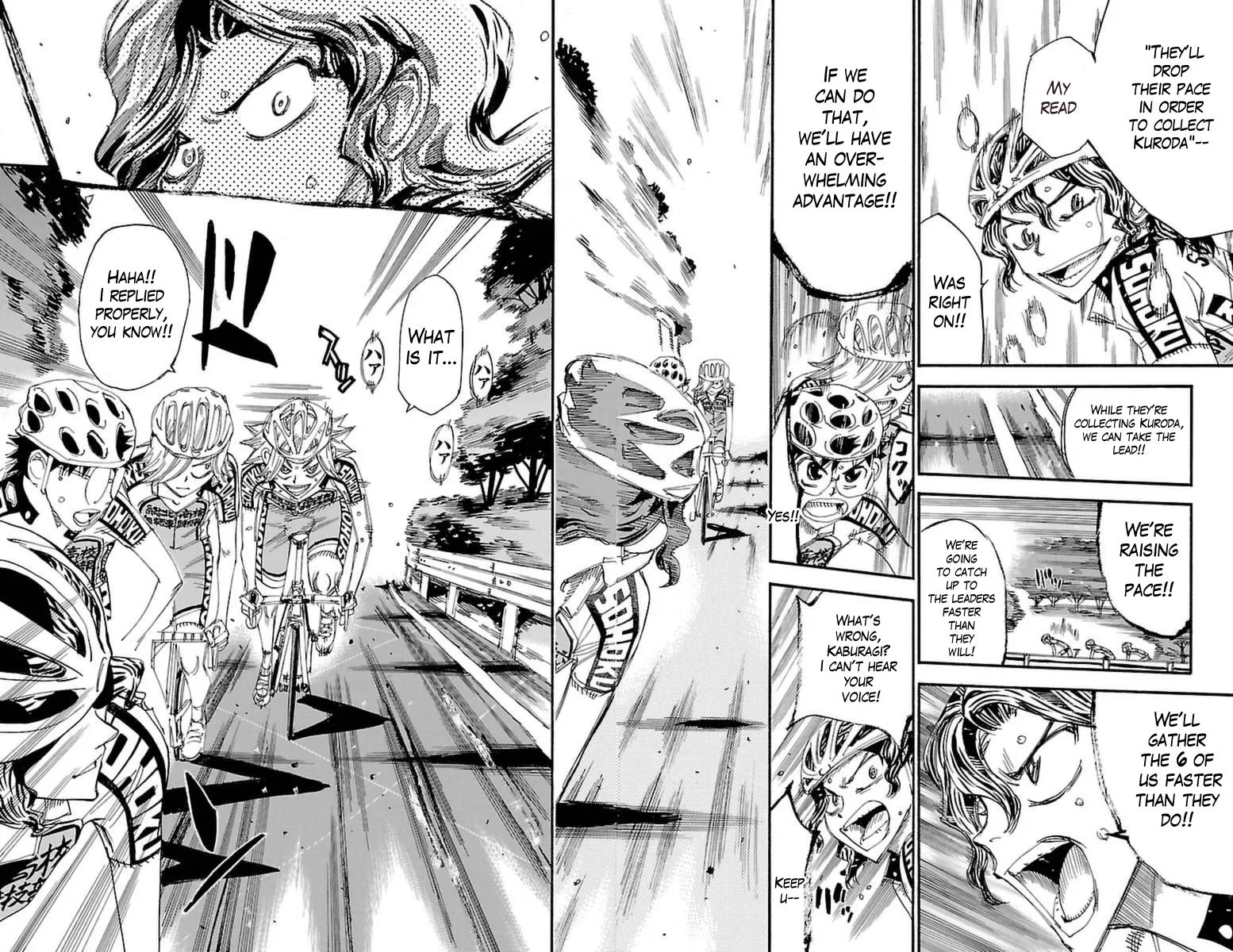 Yowamushi Pedal Chapter 358 page 6