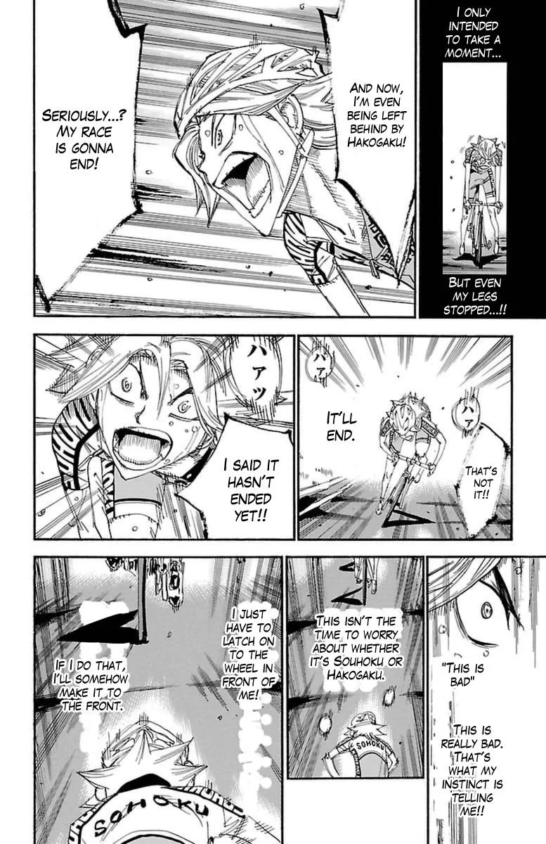 Yowamushi Pedal Chapter 359 page 10