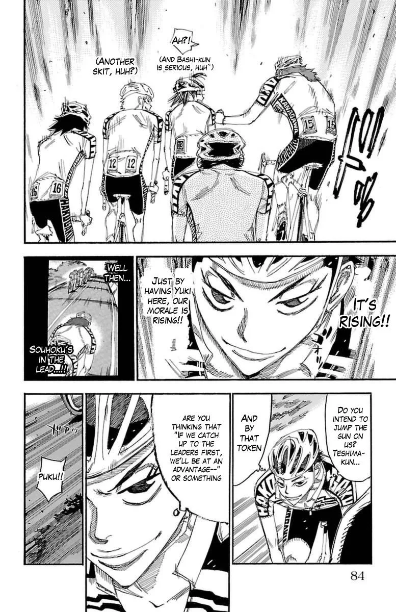 Yowamushi Pedal Chapter 359 page 5