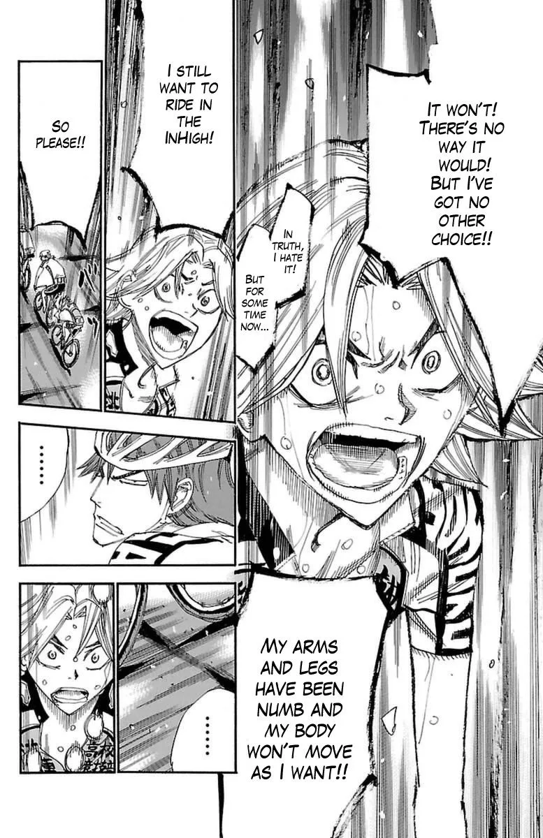 Yowamushi Pedal Chapter 359 page 14