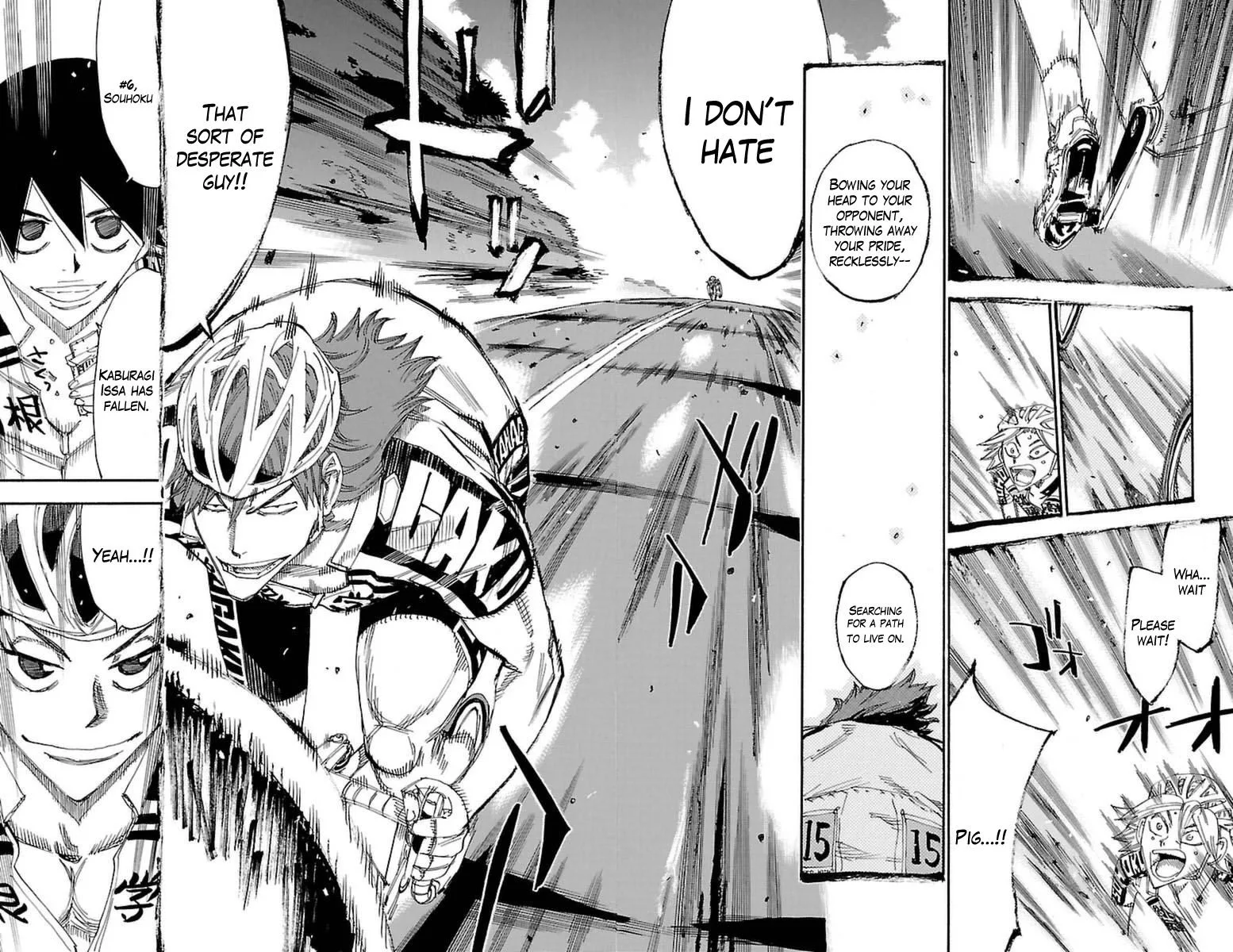 Yowamushi Pedal Chapter 359 page 16