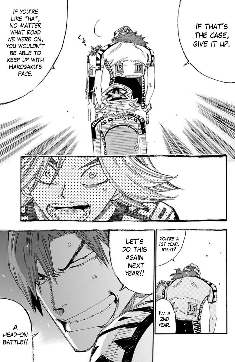 Yowamushi Pedal Chapter 359 page 15