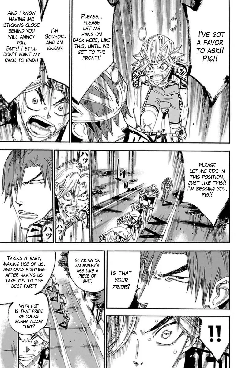 Yowamushi Pedal Chapter 359 page 13