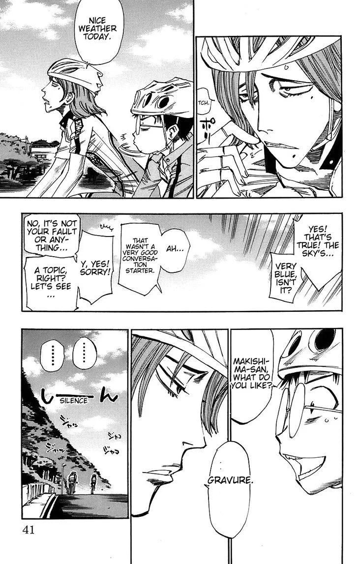 Yowamushi Pedal Chapter 36 page 15
