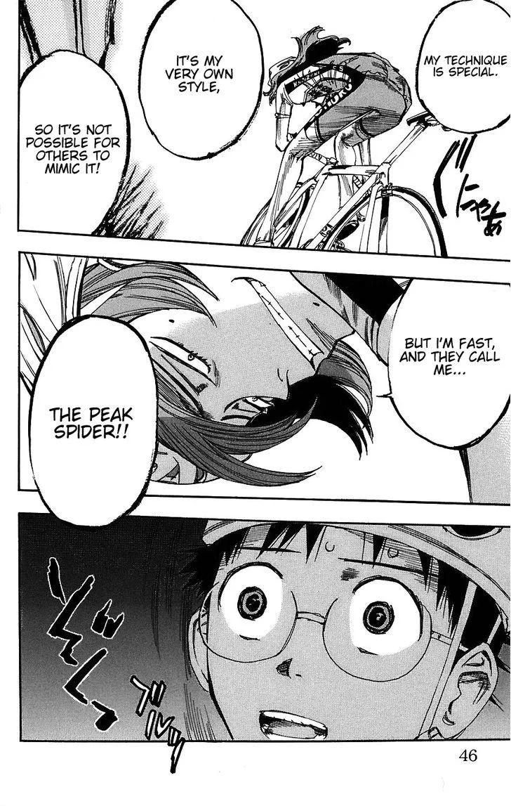 Yowamushi Pedal Chapter 36 page 20