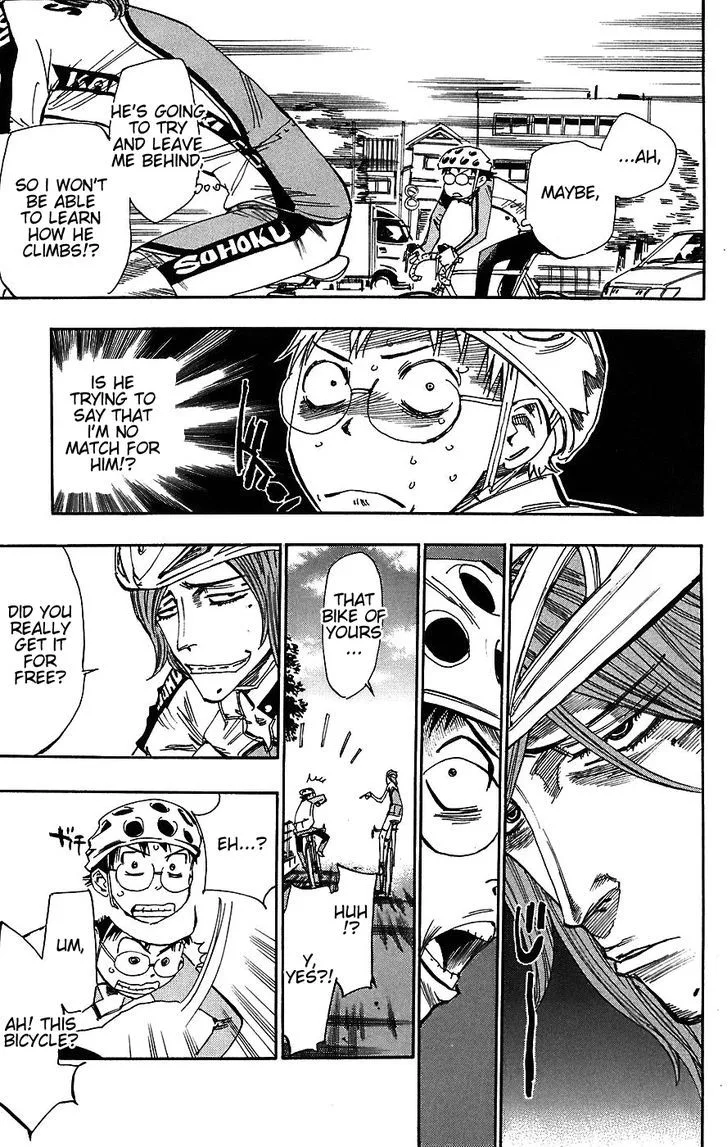 Yowamushi Pedal Chapter 36 page 13