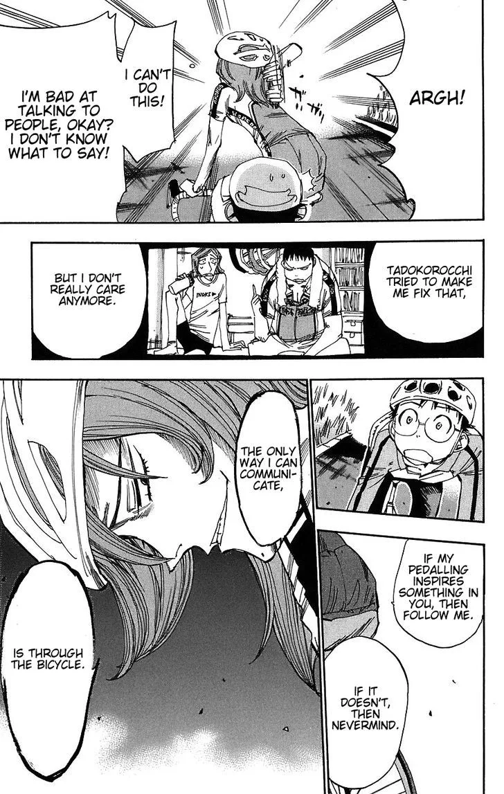 Yowamushi Pedal Chapter 36 page 17