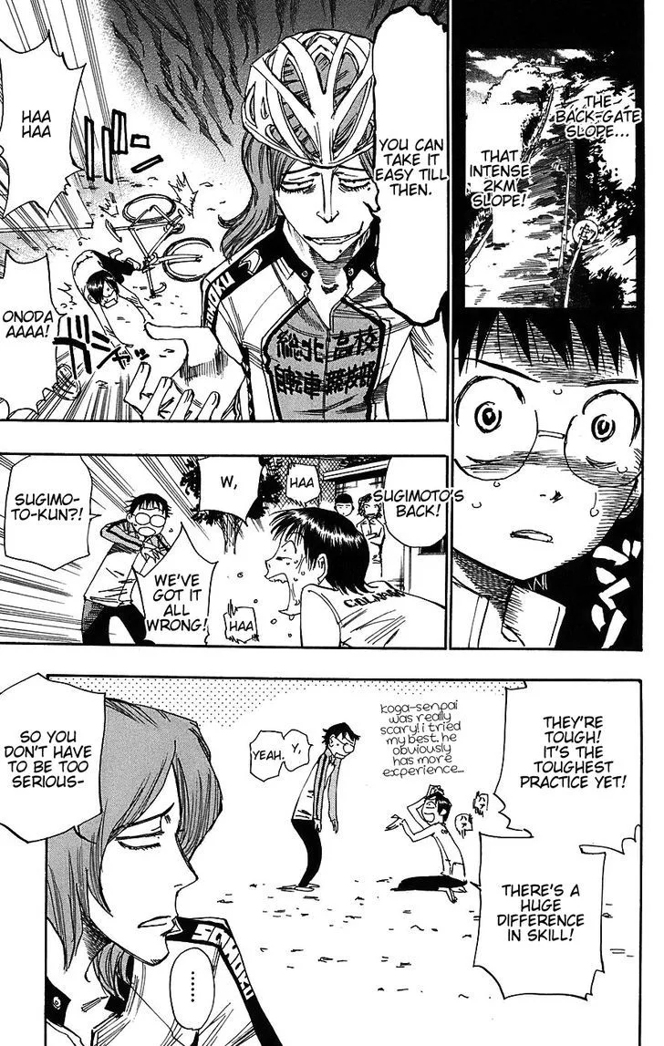 Yowamushi Pedal Chapter 36 page 9