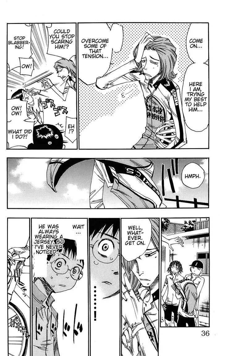 Yowamushi Pedal Chapter 36 page 10