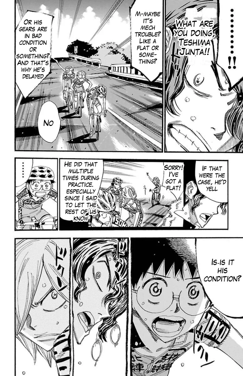 Yowamushi Pedal Chapter 360 page 2