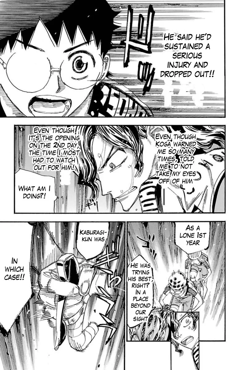 Yowamushi Pedal Chapter 360 page 6