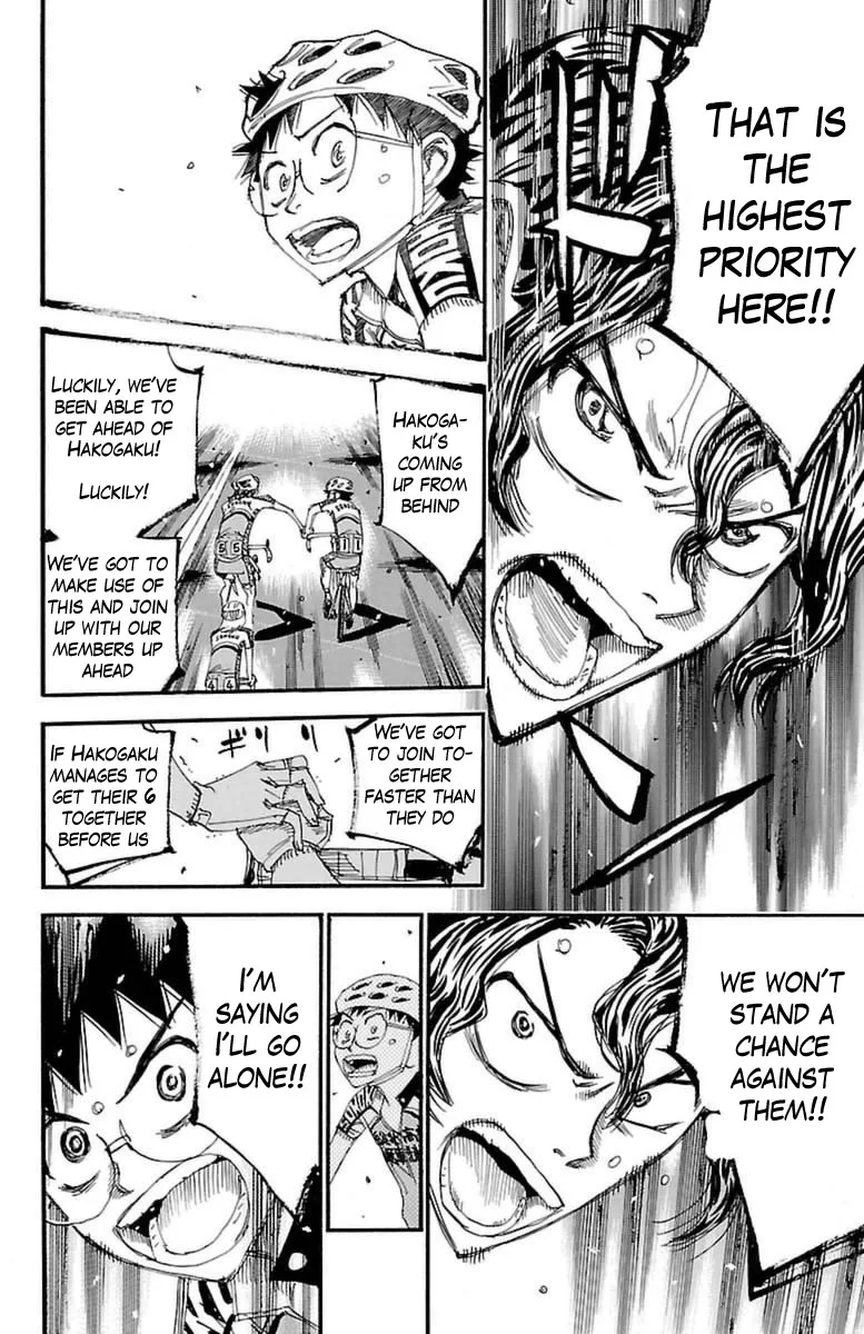 Yowamushi Pedal Chapter 360 page 9