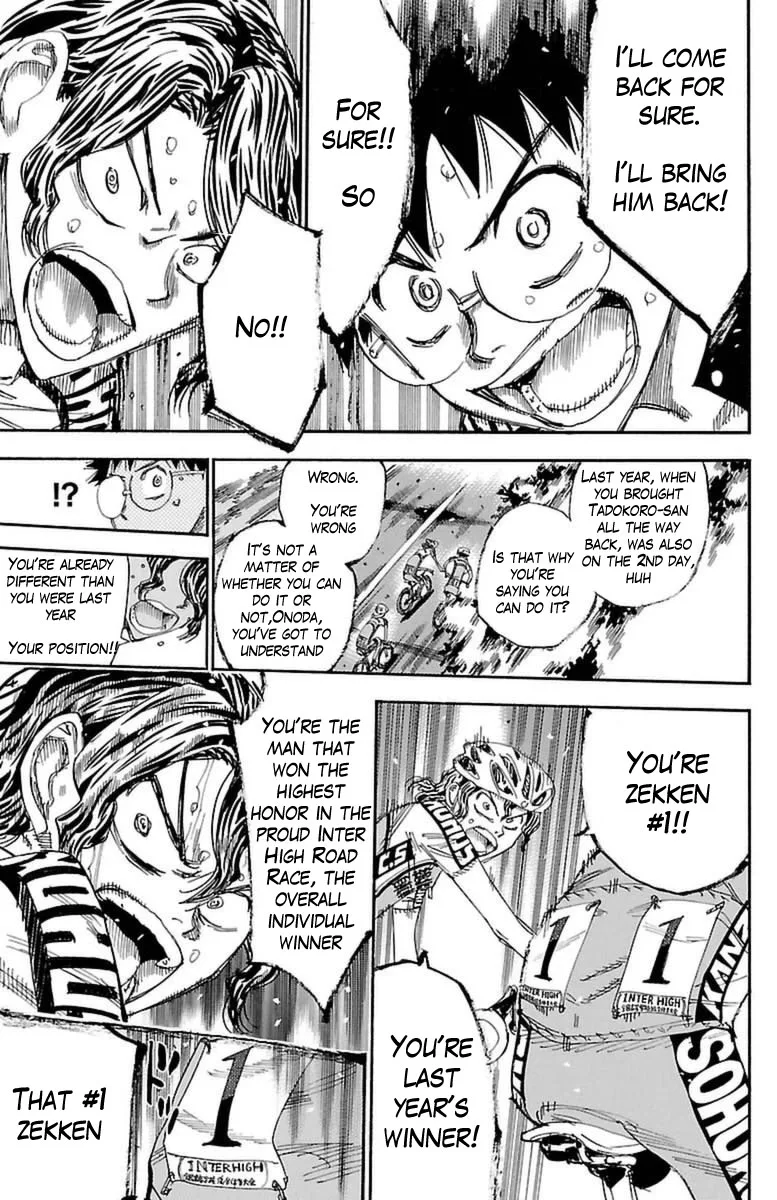 Yowamushi Pedal Chapter 360 page 10