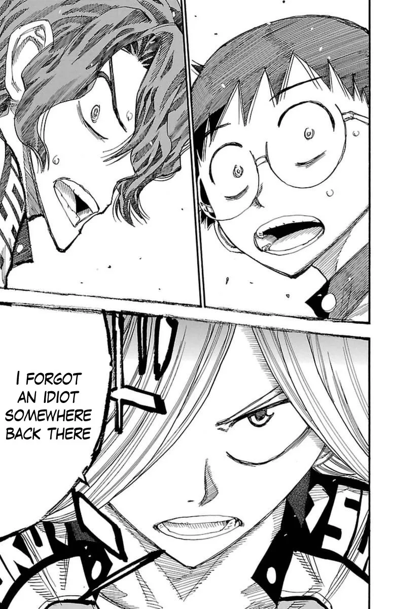 Yowamushi Pedal Chapter 360 page 17