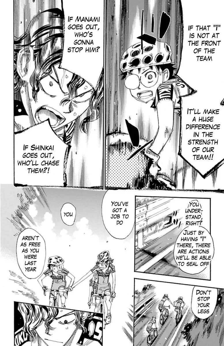 Yowamushi Pedal Chapter 360 page 11