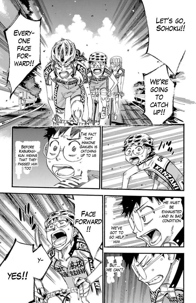 Yowamushi Pedal Chapter 360 page 15