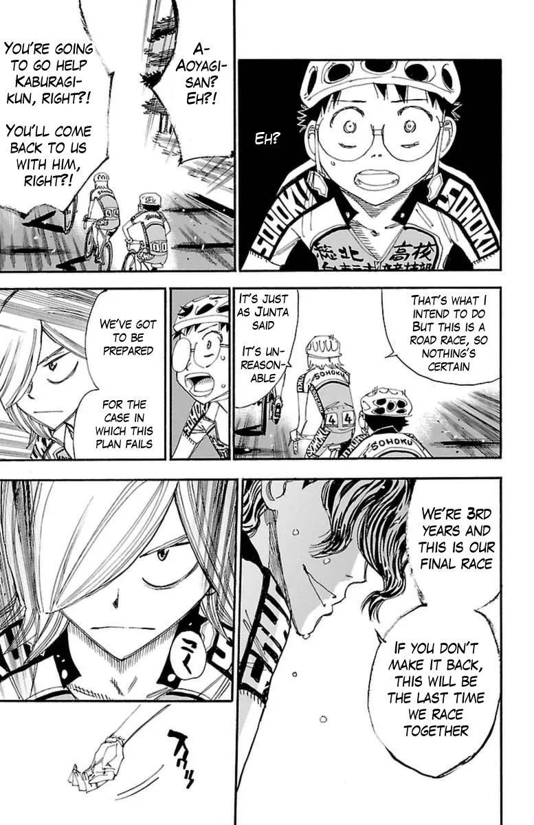 Yowamushi Pedal Chapter 361 page 8