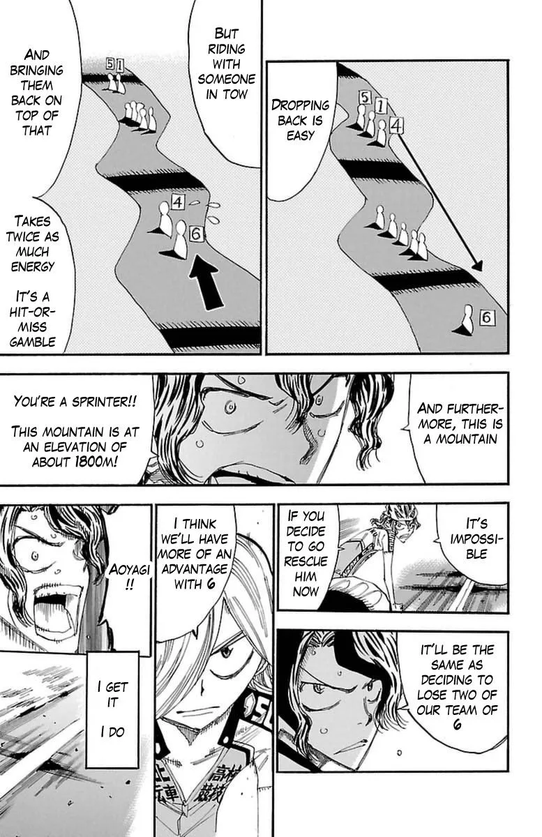 Yowamushi Pedal Chapter 361 page 4