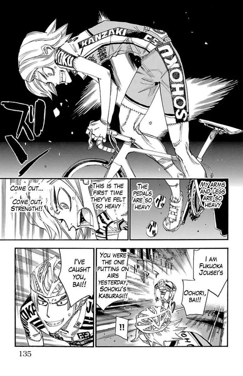 Yowamushi Pedal Chapter 361 page 14