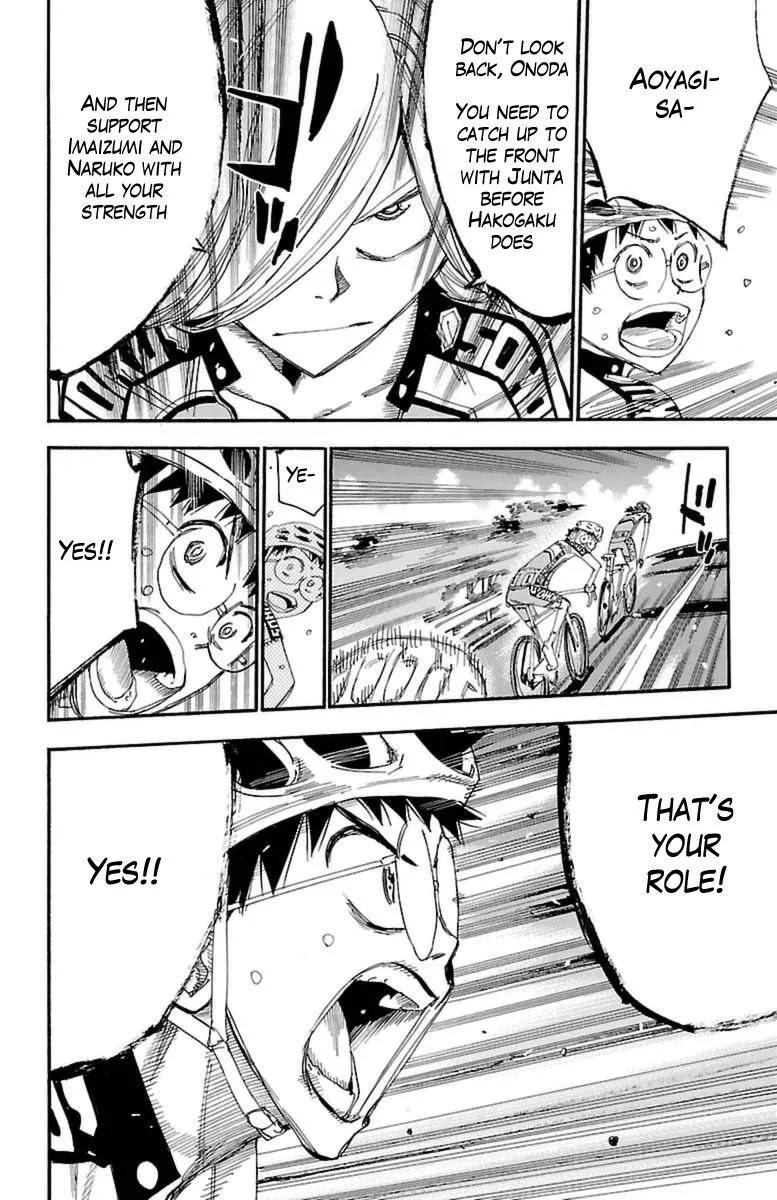 Yowamushi Pedal Chapter 361 page 10