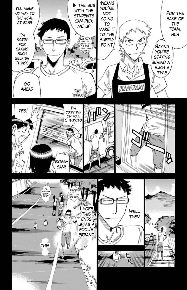Yowamushi Pedal Chapter 362 page 7