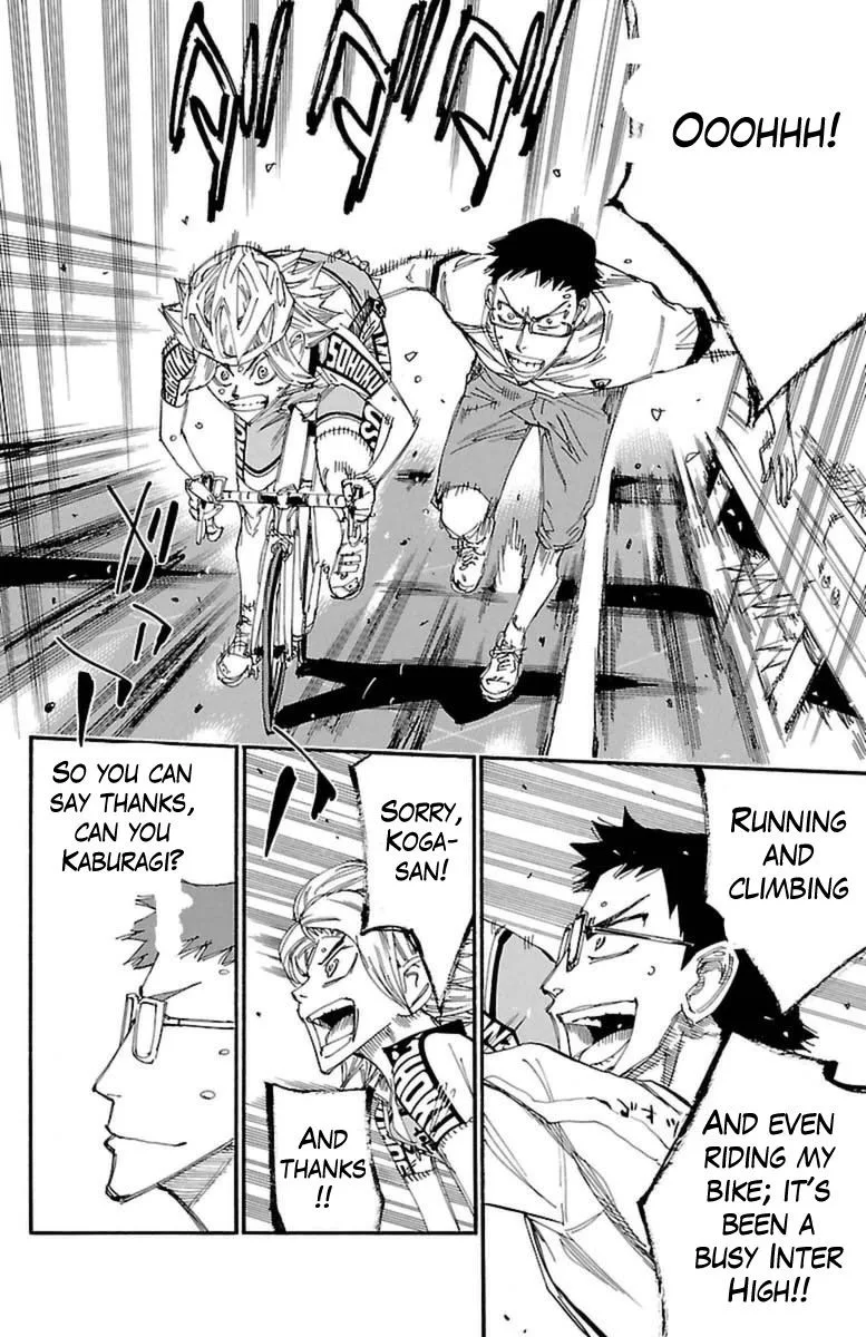 Yowamushi Pedal Chapter 362 page 11