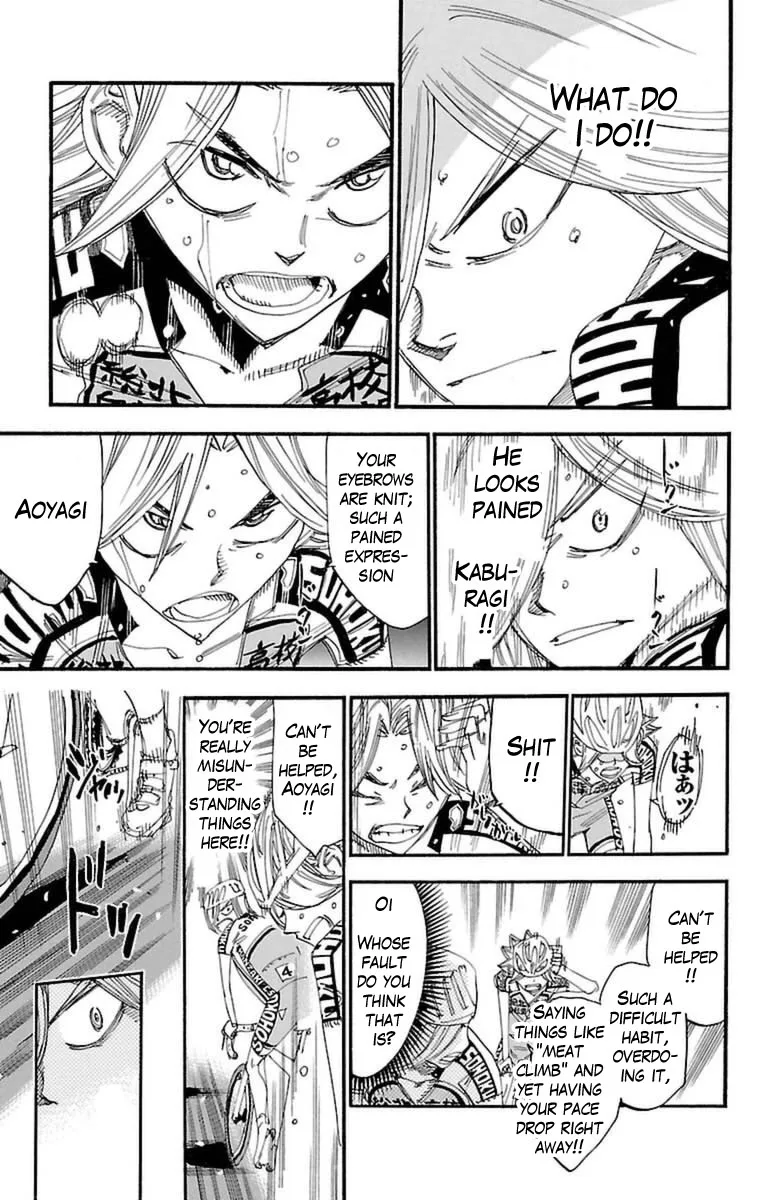 Yowamushi Pedal Chapter 363 page 14