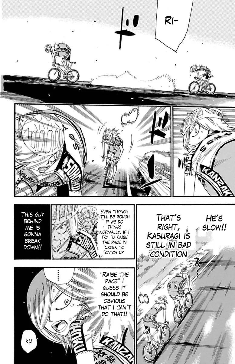 Yowamushi Pedal Chapter 363 page 13