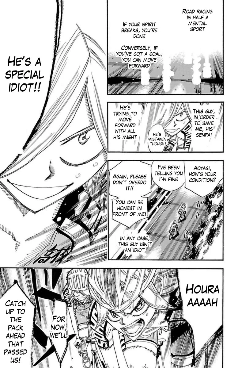 Yowamushi Pedal Chapter 363 page 21