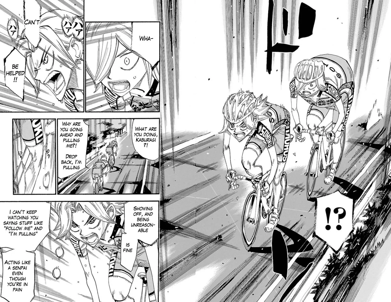Yowamushi Pedal Chapter 363 page 17