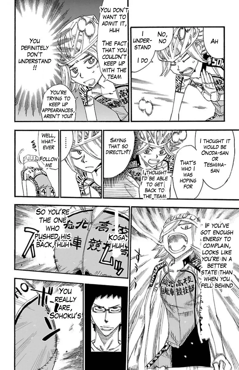 Yowamushi Pedal Chapter 363 page 9