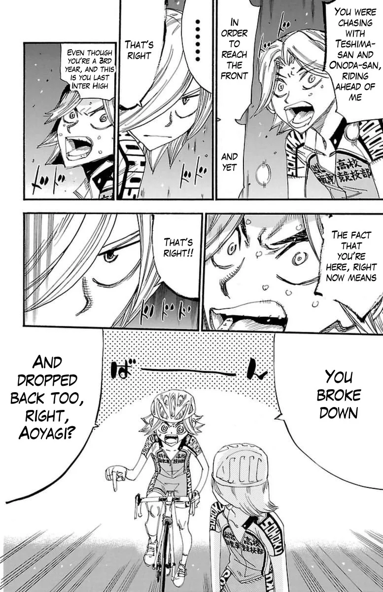 Yowamushi Pedal Chapter 363 page 7