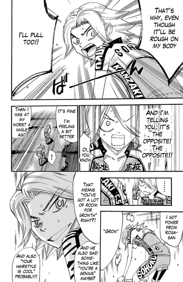 Yowamushi Pedal Chapter 363 page 18